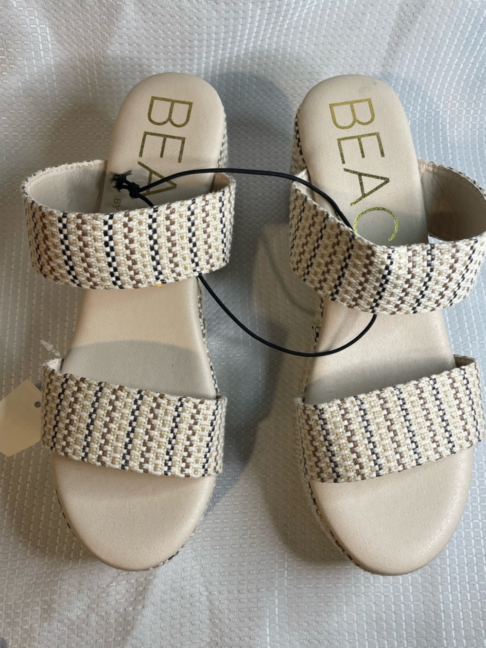 Beach by Matisse Slip On Wedge Sandals, Size 11, Brand New
